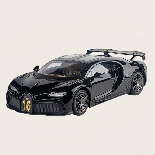 Коллекционная модель 1/18 bugatti chiron из сплава, 27 см, модель