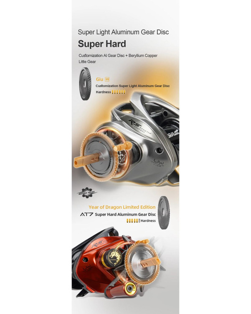 GIU Year of Dragon Limited Histar BFS左巻 HASIDA Giu Dragon BFS