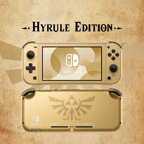 Nintendo Switch Lite Hyrule Edition, Игровая консоль, Сенсорный ЖК
