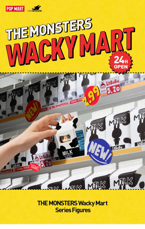 【POPMART】 THE MONSTERS Wacky Mart シリーズ THE MONSTERS Wacky Mart Series Figures - POP MART (Japan)