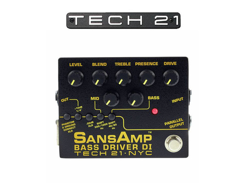 Tech 21 SansAmp Bass Driver DI V2 Педаль DI-бокса Variable Bass