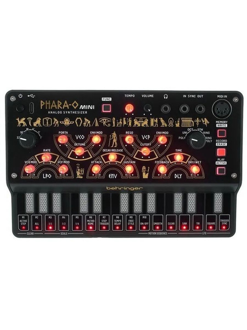 BEHRINGER PHARA-O MINI имитирует эффект задержки полифонического