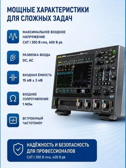 Настольный осциллограф RIGOL DHO924, вариант, фото 2