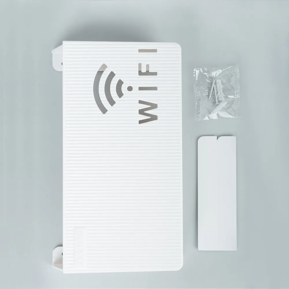 Короб для wifi роутера, полка для роутера на стену, ящик для роутера настенный, полка-короб для проводов на стену, 24,5х14,5х6 см, 24.5x14.5x6 см, фото 6