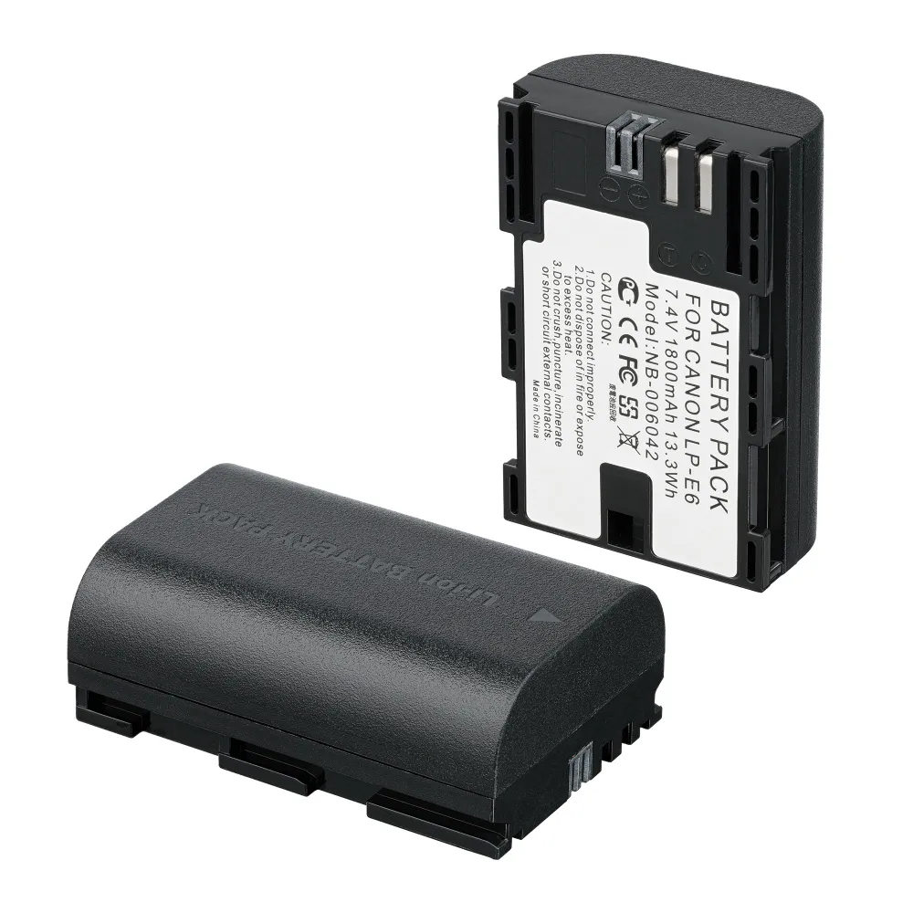 Аккумулятор LP-E6 / LP-E6N / LP-E6H для Canon EOS 6D 70D 60D 7D , 5D Mark 3 2 4 . 5DS 5DS R - батарея 1800mAh, 1800 мАч, фото 4
