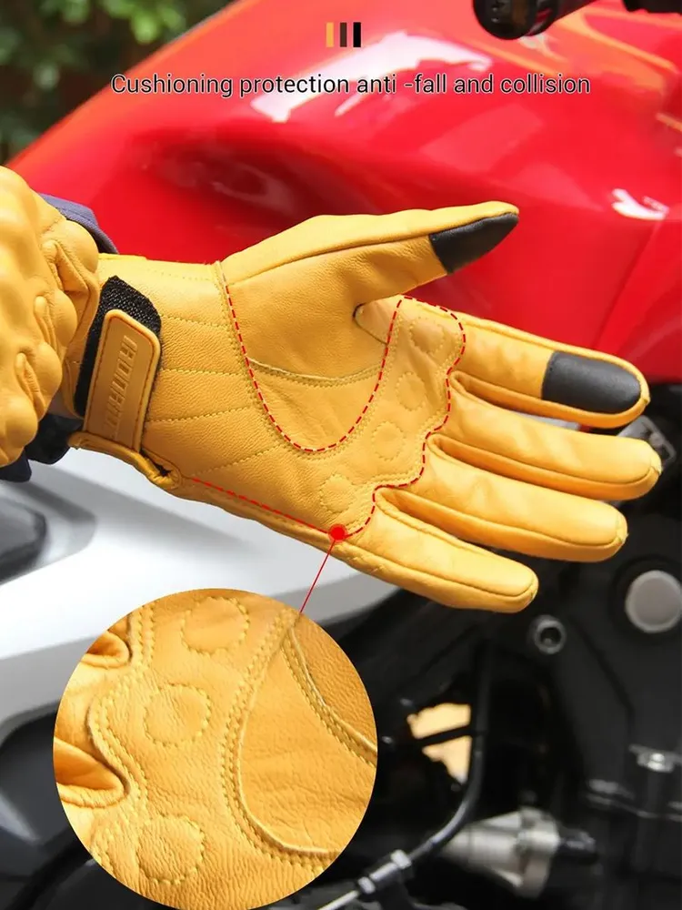 Herobiker Мотоперчатки, размер: L, цвет: черный, черный, фото 6