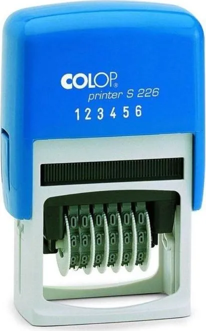 Нумератор ручной Colop S226 6-разрядный, вариант, фото 2
