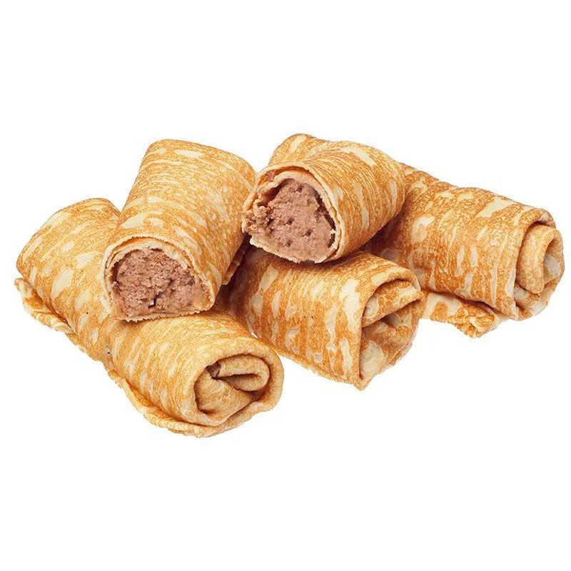 Блинчики с фаршем из мяса уток готовые Халяль 400г, 400 г