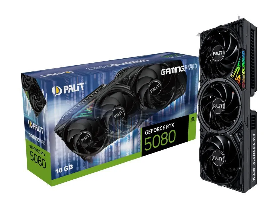 Palit RTX 5080 GamingPro 16 ГБ (NE75080019T2-GB2031A)