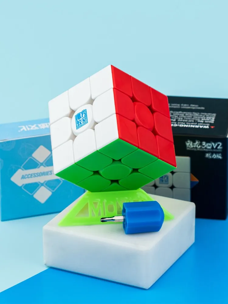 Кубик Рубика 3x3 Магнитный / Кубик рубик 3х3 MoYu MeiLong Magnetic v2, 3x3, фото 5