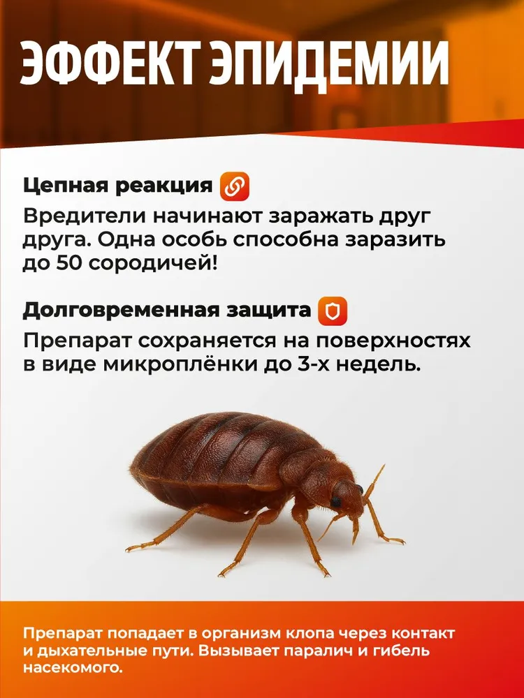 Средство от постельных клопов Снайпэкс 125 мл, 125 мл, фото 3