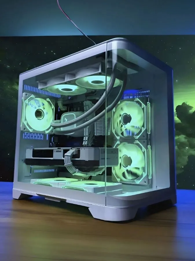 FIRESTRIKE Системный блок (Intel Core i5-13600KF, RAM 32 ГБ, SSD 1000 ГБ, HDD 1000 ГБ, NVIDIA GeForce RTX 4060 (8 Гб), Windows 11 Pro), белый