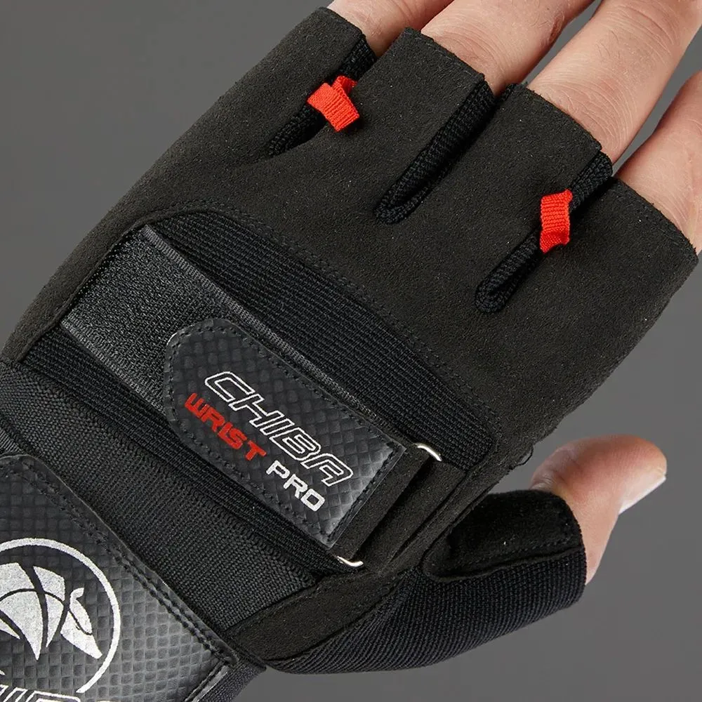 Спортивные перчатки для фитнеса тяжелой атлетики мужские без пальцев Wristguard Pritect, вариант, фото 6