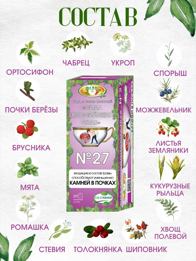 От камней в почках / почечный, вариант, фото 3