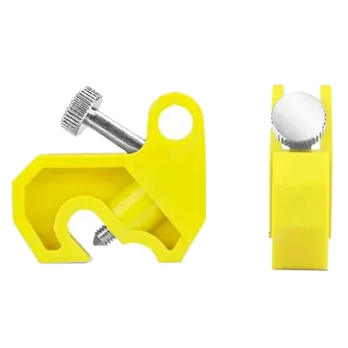 Пластиковая ручка воздушного переключателя, небольшой простой замок автоматического выключателя