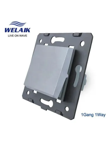 Механизм одноклавишного проходного выключателя Welaik