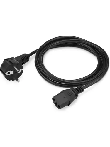 KingPrice KP-PC-EURO-C13-1.5M Кабель KP-PC-Euro-C13-1.5m Евровилка IEC C13 1.5м черный