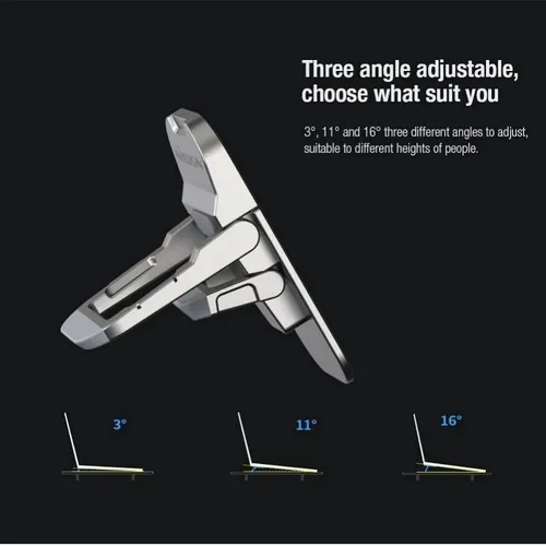 Набор подставок 2-угловых, регулируемый для клавиатуры и планшета, 2 шт