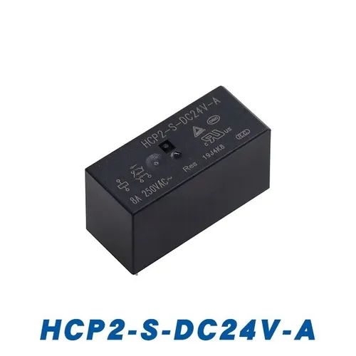 Реле HCP2-S-DC24V-A 6 выводов 8А Две группы нормально открытых контактов