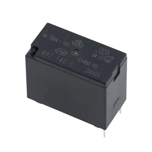 Реле 892-1AC-C 24В пост. тока 5А 4-контактное (1НО) для интернет-магазина