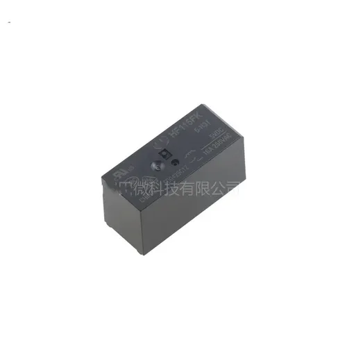 Электромеханическое реле HF115FK-5-H3T, 6 контактов, 16A 250V AC, маломощное