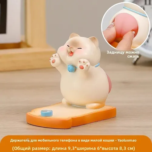 2 шт Подставка для телефона Манэки-Неко креативный декор стола выгодный комплект