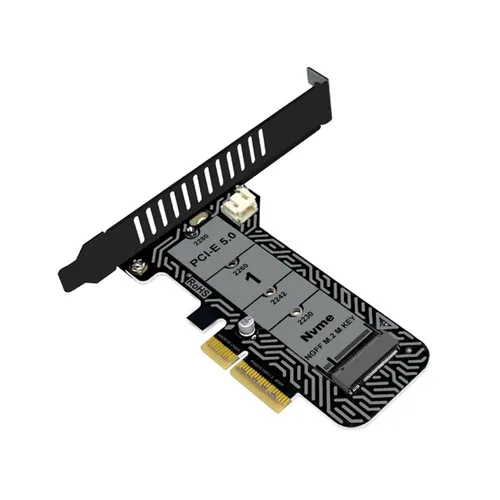 Адаптер M.2 NVMe SSD на PCIe X4 поддерживает PCIe 5.0 для SSD 2280.