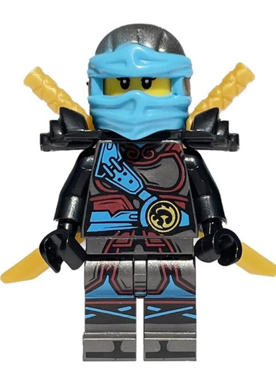 Фигурка Ния с золотыми мечами / Ниндзяго / Минифигурка Ninjago