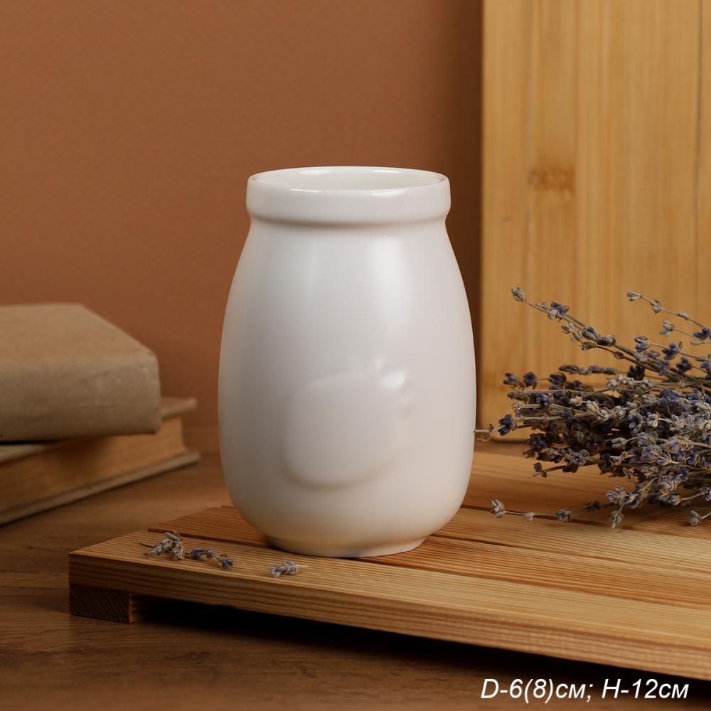 Ваза декоративная керамическая 12 см диаметр 9 см Ваза декоративная керамическая 12 см диаметр 9 см