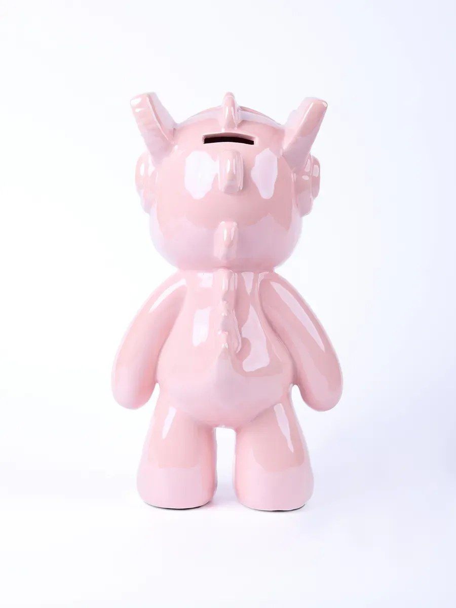 Медведь космонавт bearbrick Розовый 26cm ZG794-1C
