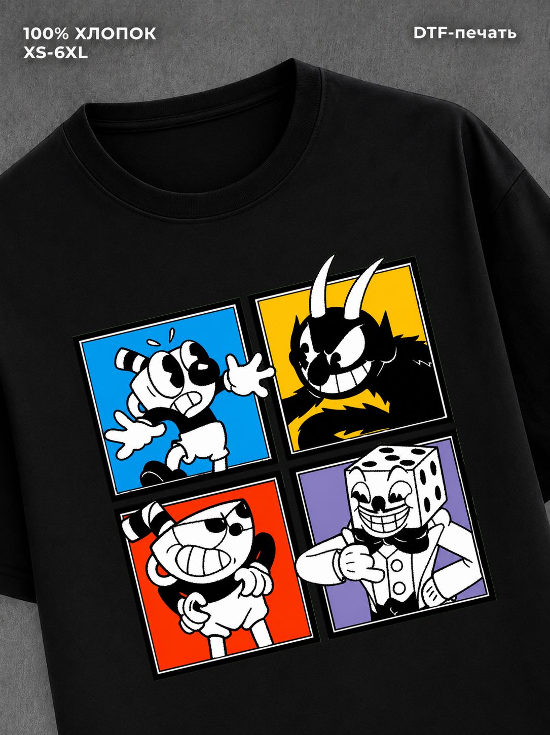 Футболка cuphead