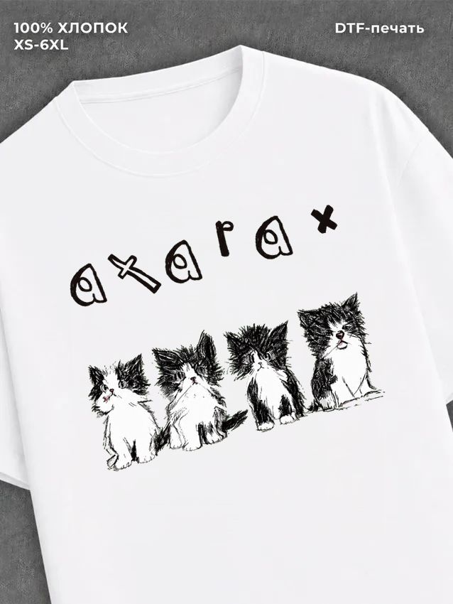 Футболка Котики