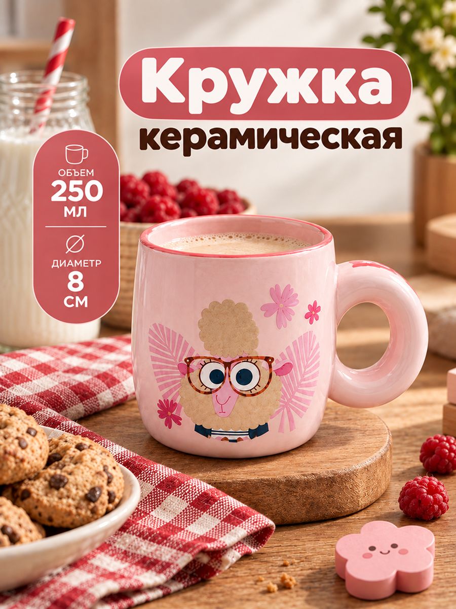 Керамическая кружка, детская Disney Зверополис, 250 мл