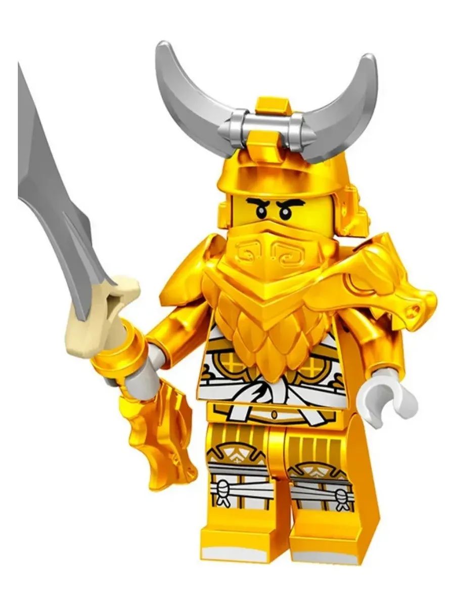 Фигурка Мастер Золотого Дракона / Ниндзяго / Минифигурка Ninjago