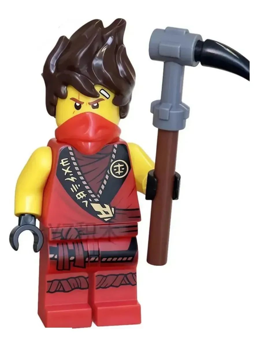 Фигурка Кай в костюме огня / Ниндзяго / Минифигурка Ninjago