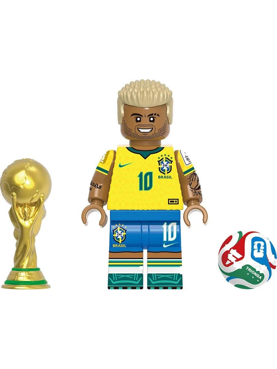 Фигурка Неймар в форме сборной Бразилии №10, Football Футбол
