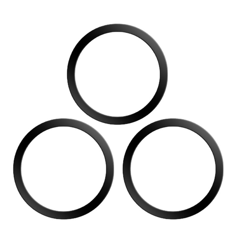 (1комплектиз3шт.)Черноемагнитноевсасывающеекольцомагнитныйдискмобильноготелефонаmagsafe-1комплектиз3шт.