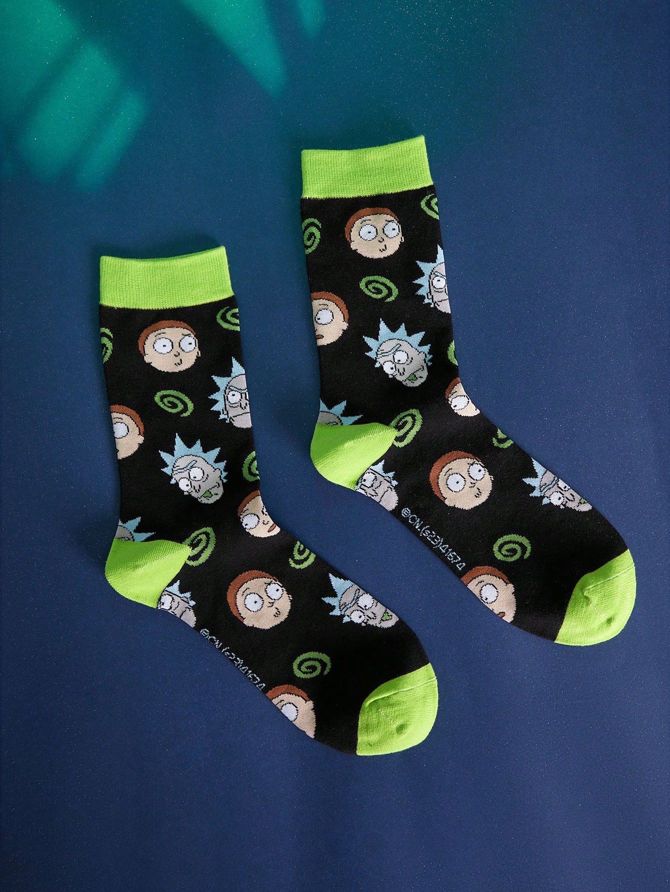 Rick and Morty носки Рик и Морти
