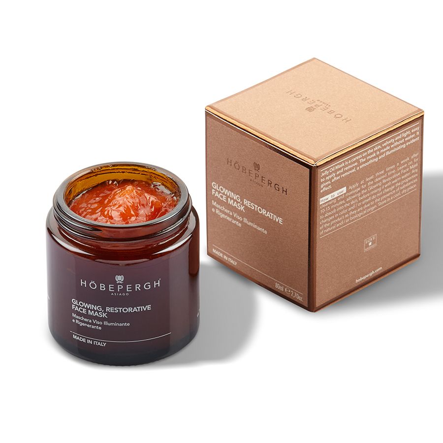 HOBE PERGH Glowing Restorative Face Mask 80 мл - восстанавливающая маска для сияния кожи лица купить