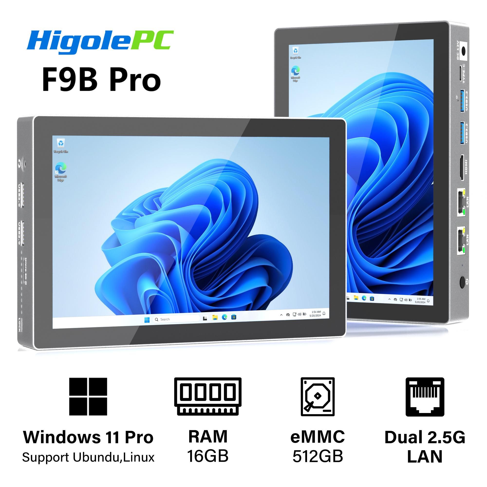 Higole Мини-ПК F9B Pro (Intel Alder Lake N100, RAM 16 ГБ, SSD 256