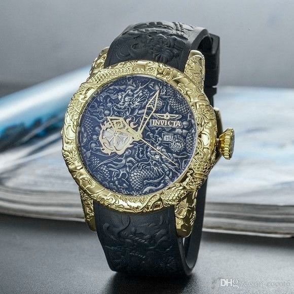 Chronograph Invicta Dragon Invicta Lupah Dragon Rare Swiss Chrono