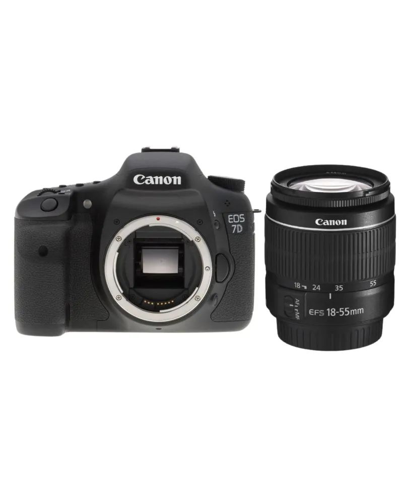Фотоаппарат Canon 7D kit 18-55mm IS III купить на OZON по низкой цене ...