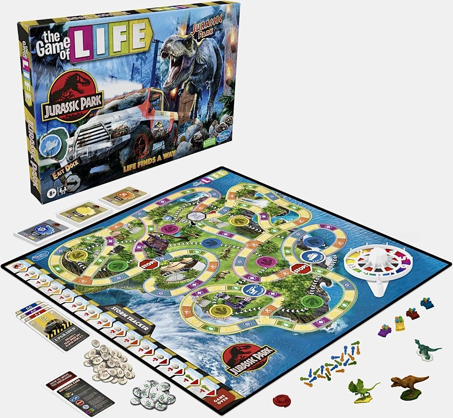 Настольная игра The Game of Life: Парк Юрского периода / Jurassic Park Edition