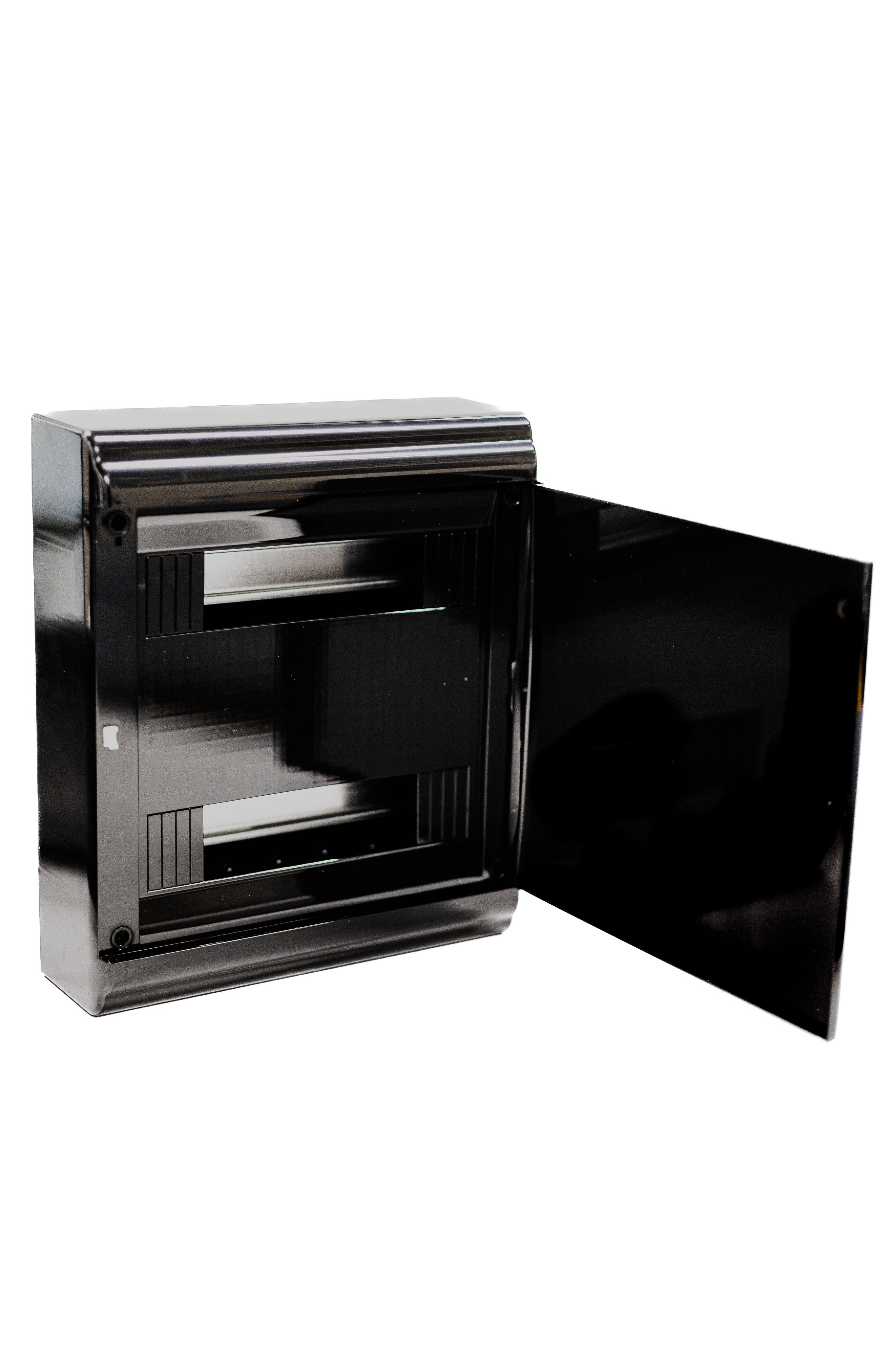 КорпусмодульныйпластиковыйнавеснойЩРН-П-24PRIMEчерныйIP41IEK