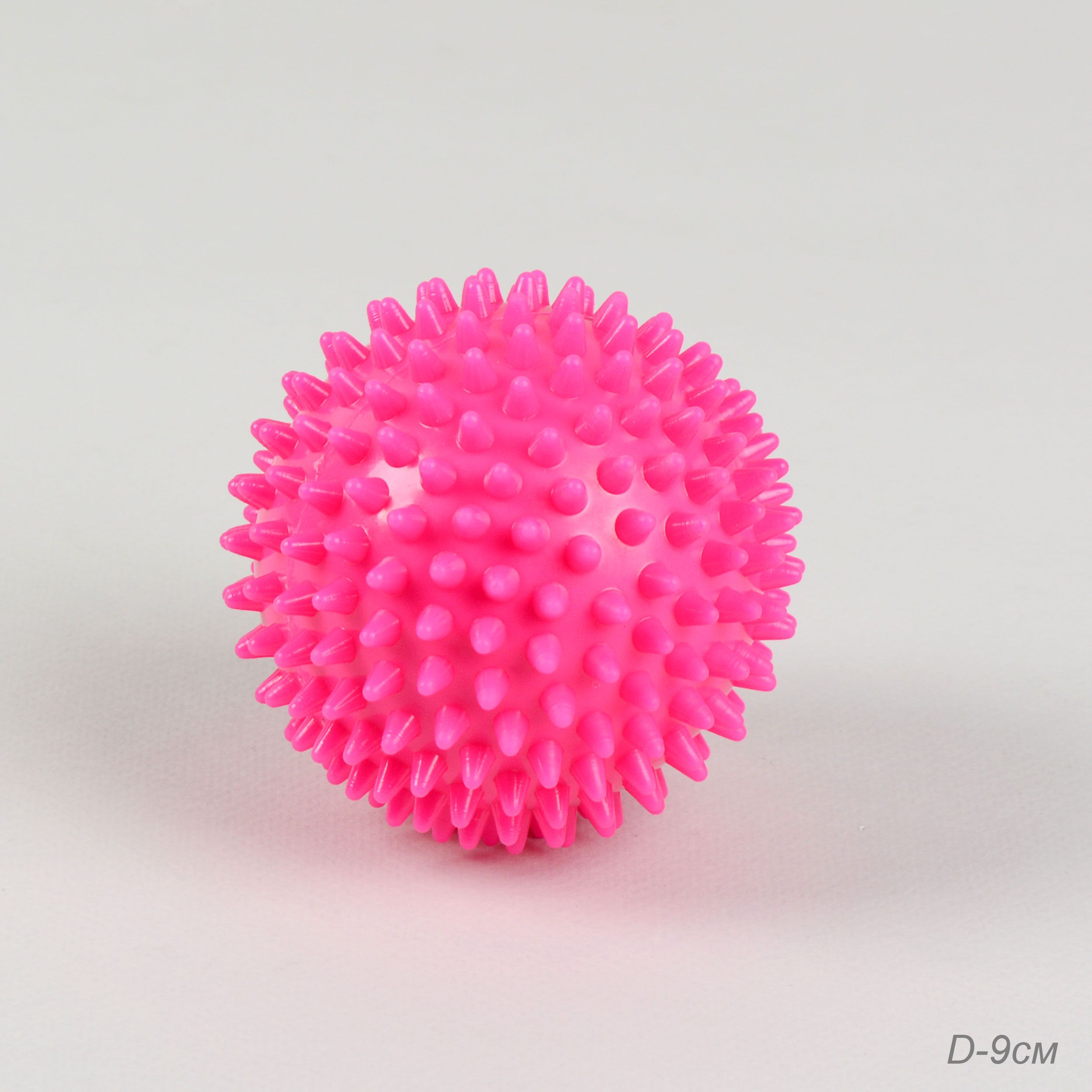 Мячик массажный Woohooo Spiny 9 см, розовый Мячик массажный Woohooo Spiny 9 см, розовый