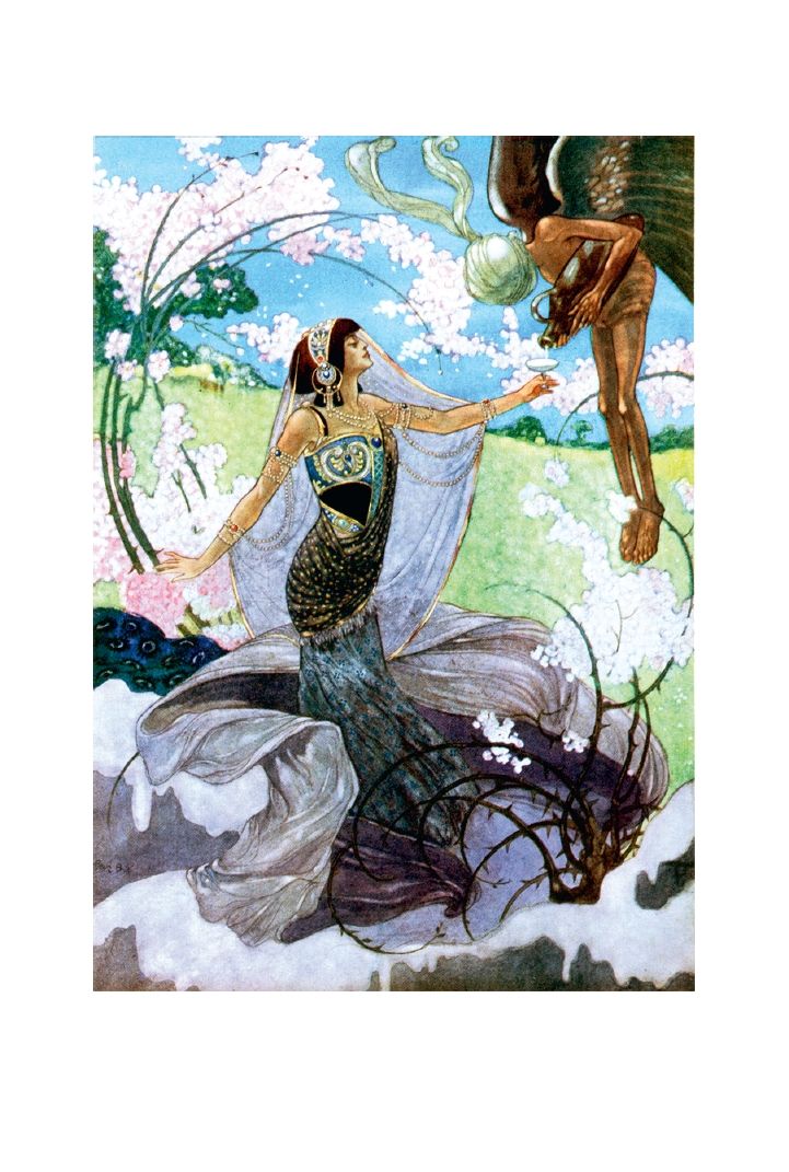 Рубаи Омар Хайям Иллюстрированное издание с закладкой-ляссе. | Omar Khayyam's Rubai. An Illustrated Edition with Ribbon Bookmark - Ozon image 7