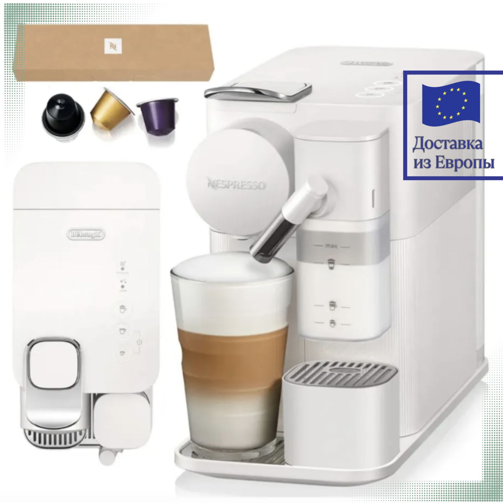 Кофемашина LATTISSIMA ONE WHITE купить на OZON по низкой цене