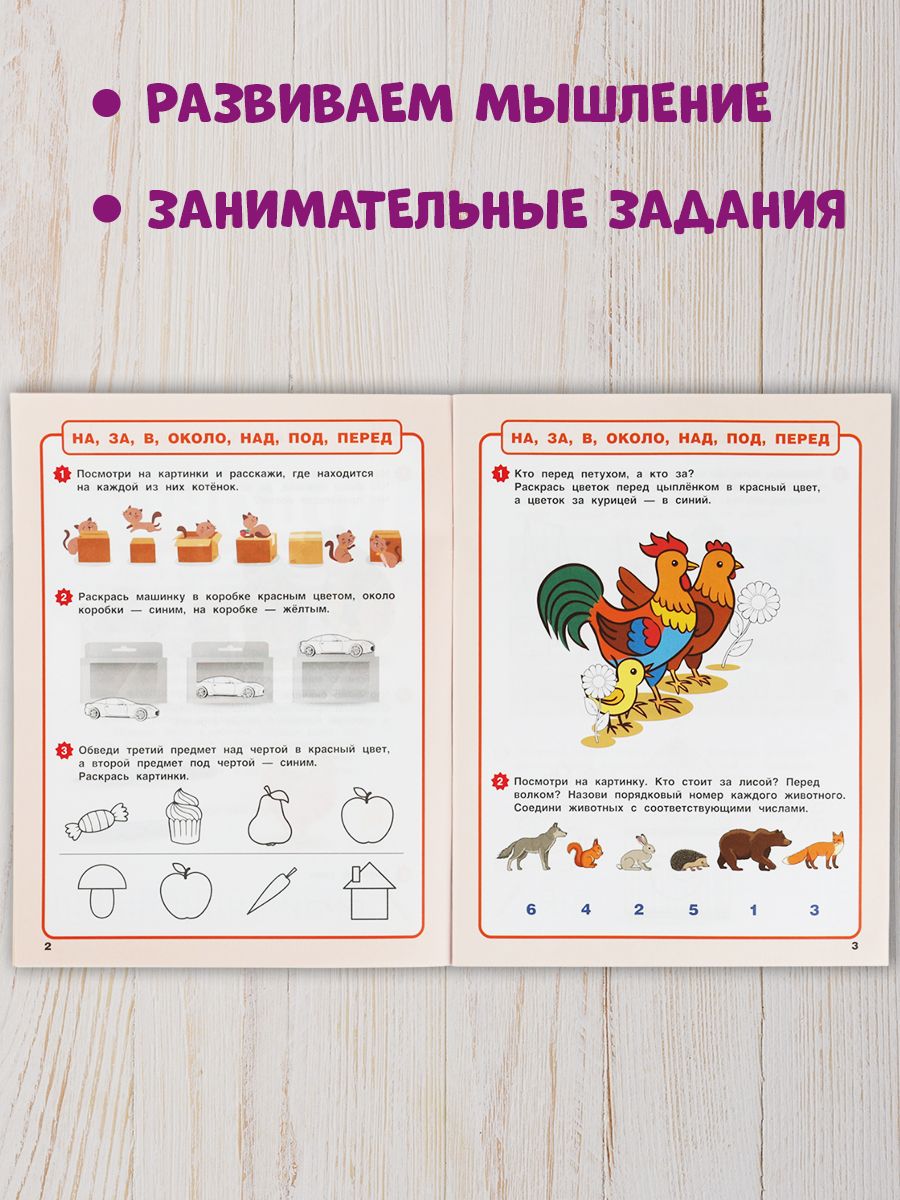 Учебное пособие Годовой курс 5-6 лет Умка / развивающие книги для детей | Russian-Language Book - Ozon image 4
