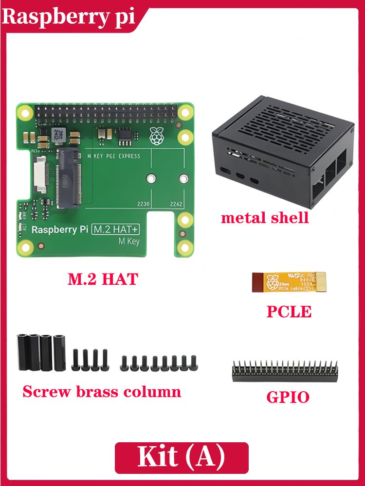Набор для искусственного интеллекта Raspberry Pi 5 AI Kit Hailo8L ...