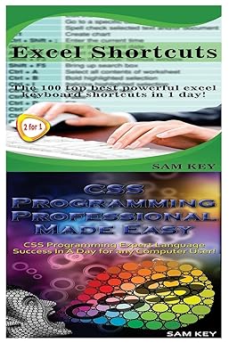 Excel Shortcuts & CSS Programming Professional Made Easy купить на OZON ...